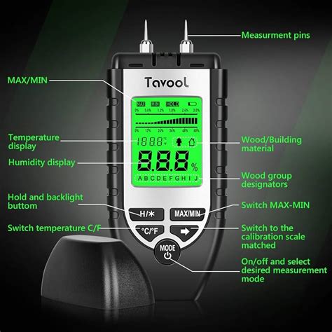 tavool wood moisture meter manual|timber check moisture meter review.